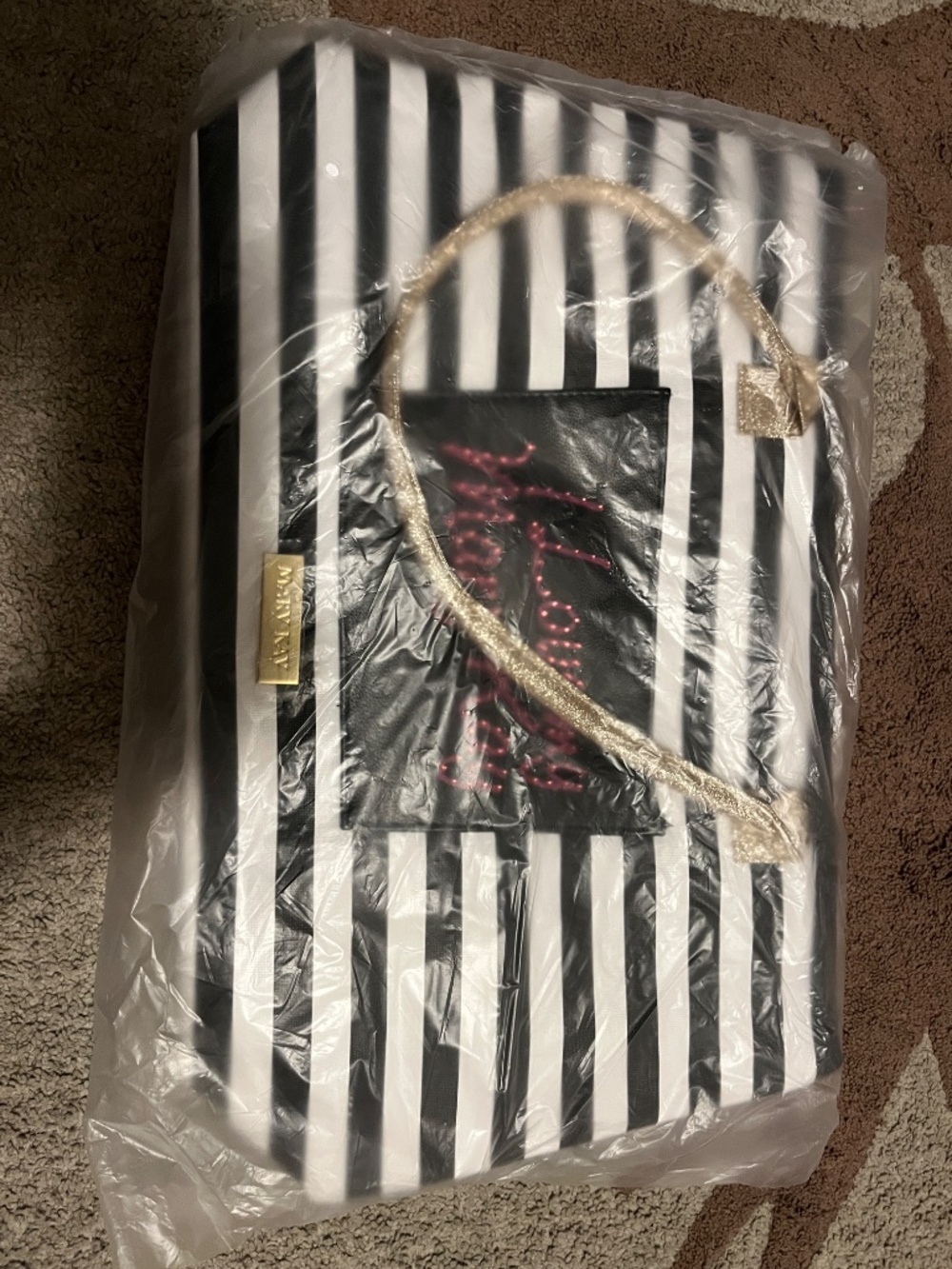 Striped bag - Picture 2 of 5